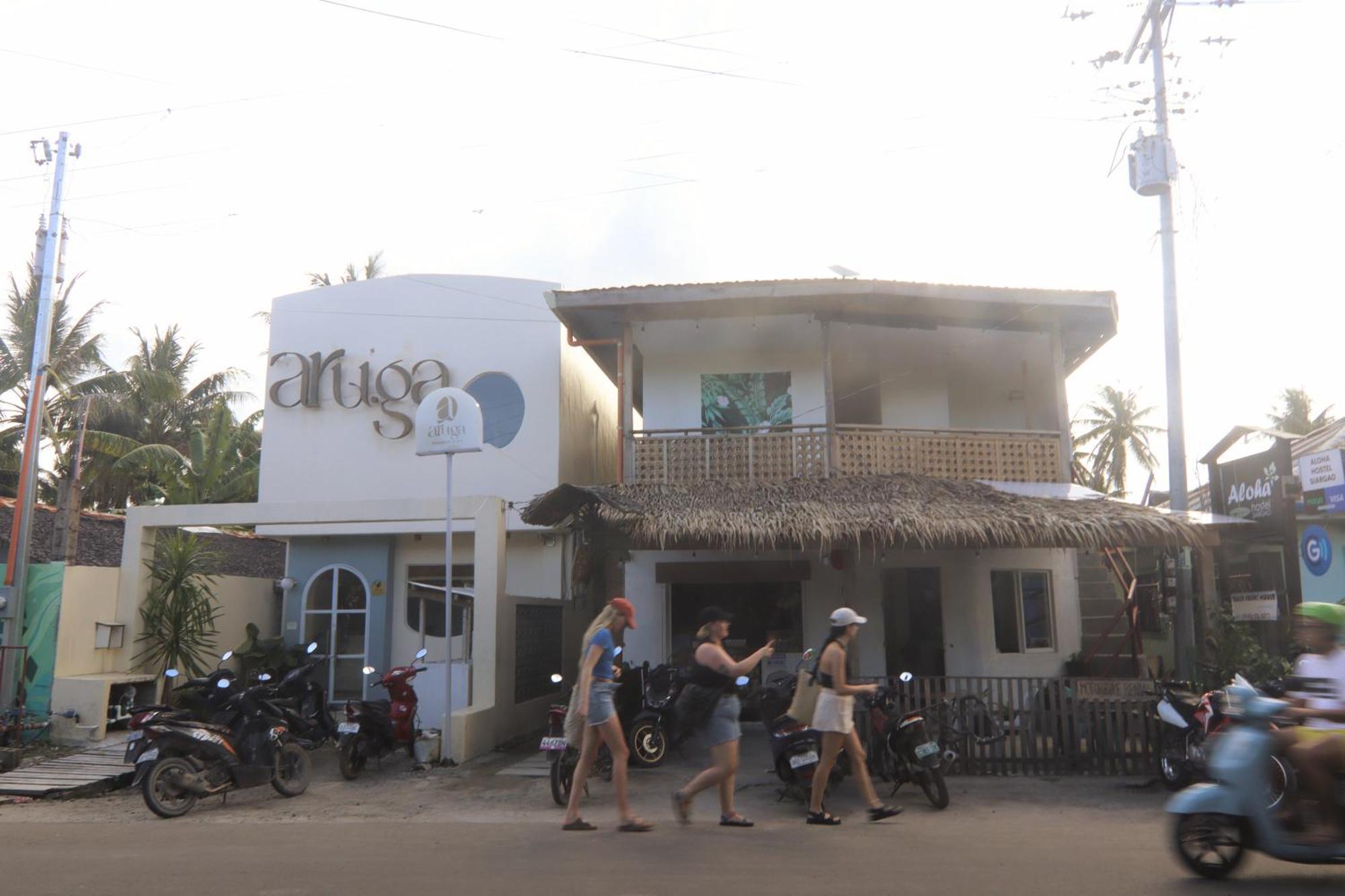 Aloha Hostel Siargao General Luna  Buitenkant foto