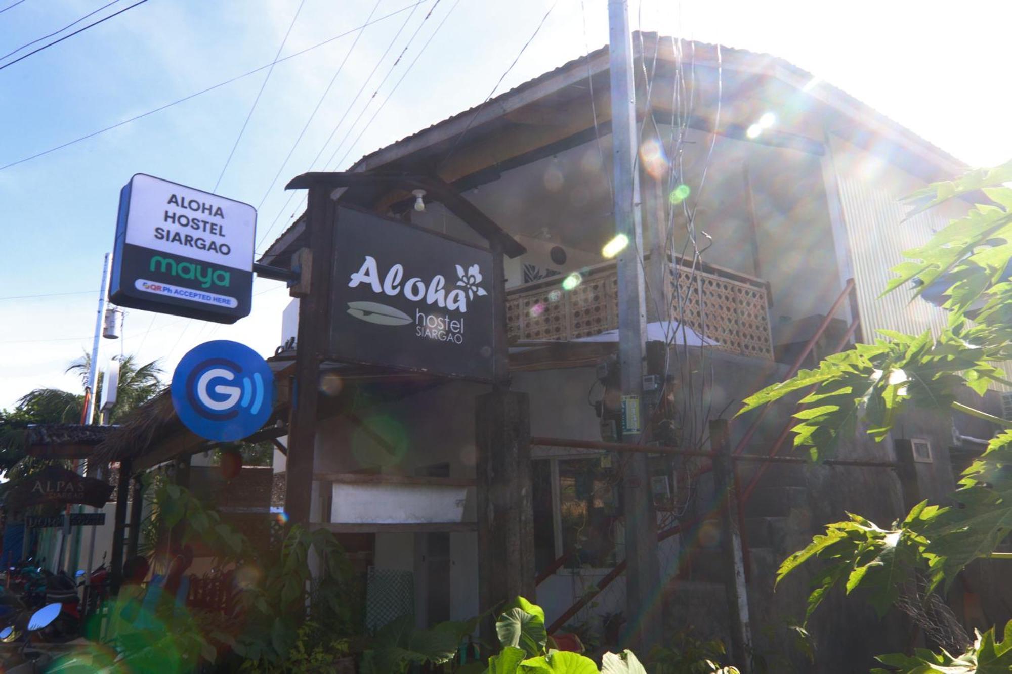 Aloha Hostel Siargao General Luna  Buitenkant foto