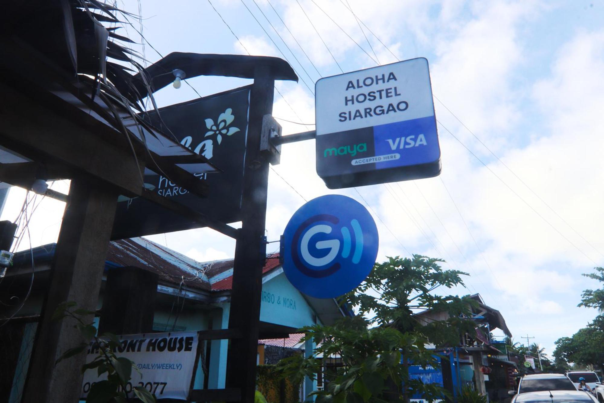 Aloha Hostel Siargao General Luna  Buitenkant foto