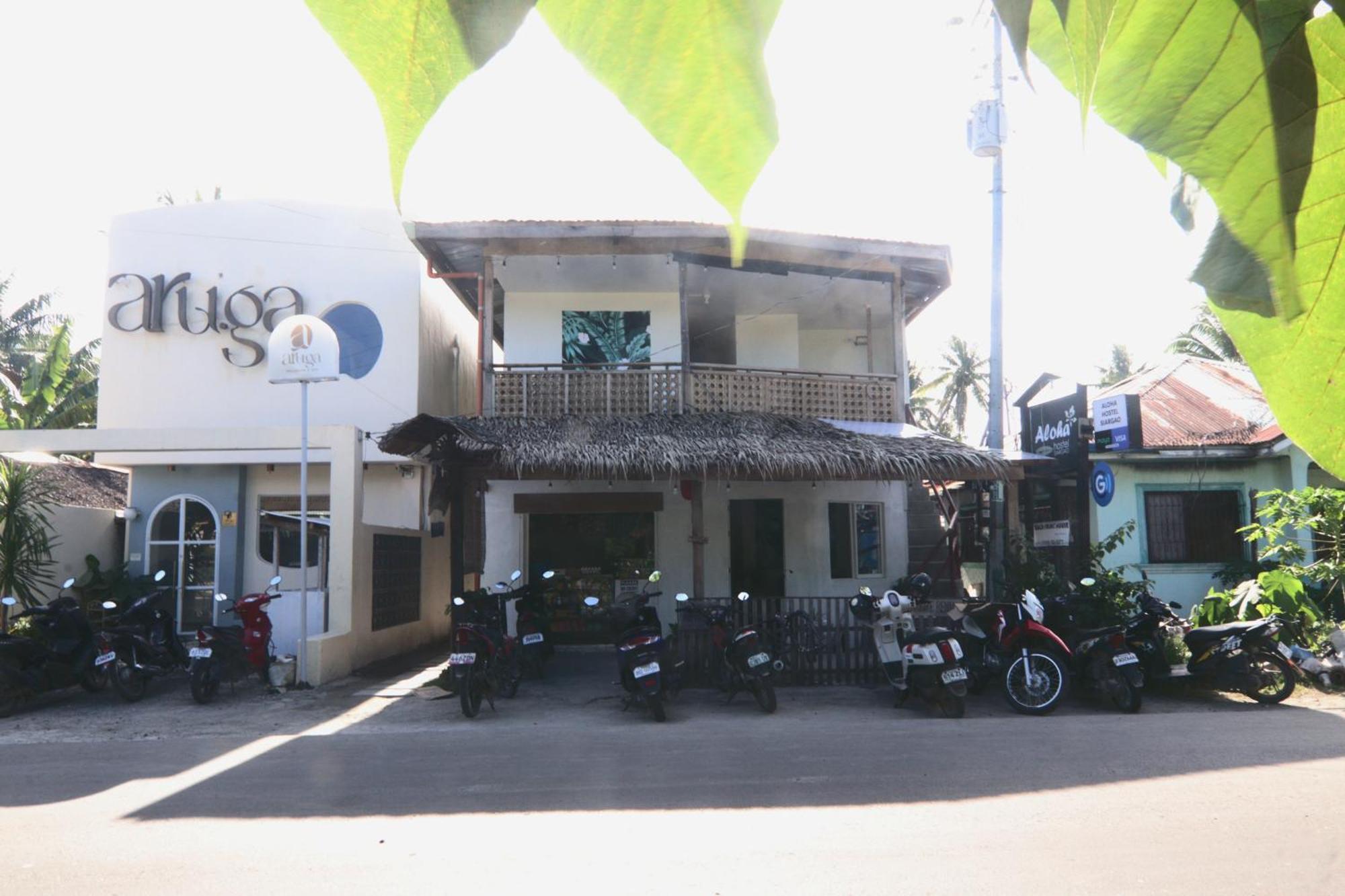 Aloha Hostel Siargao General Luna  Buitenkant foto