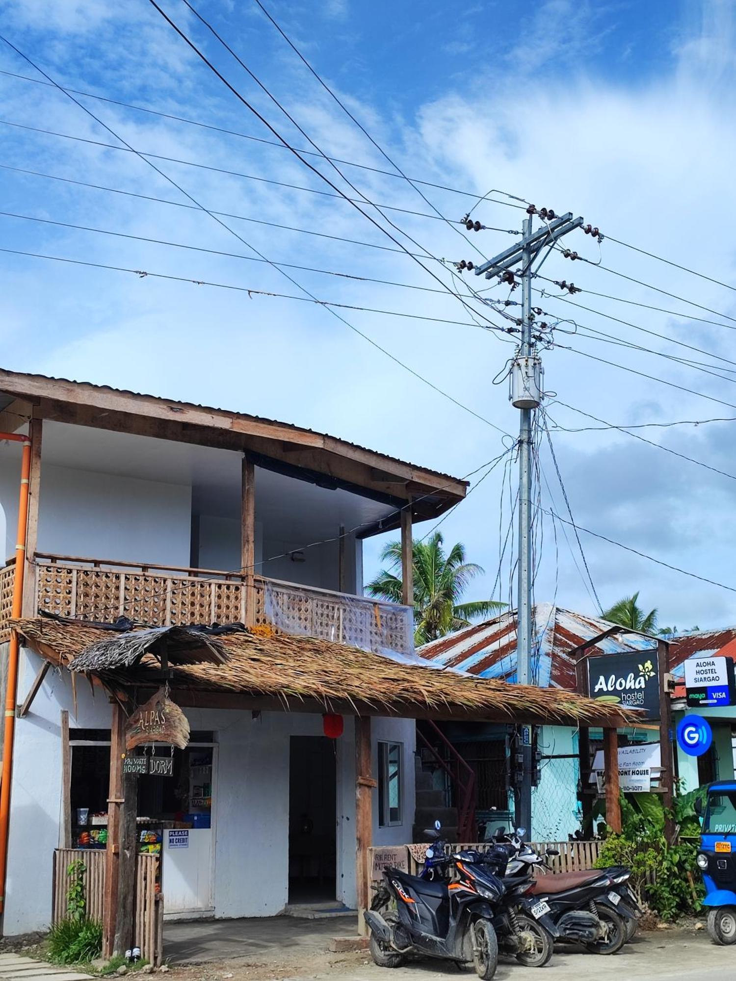 Aloha Hostel Siargao General Luna  Buitenkant foto